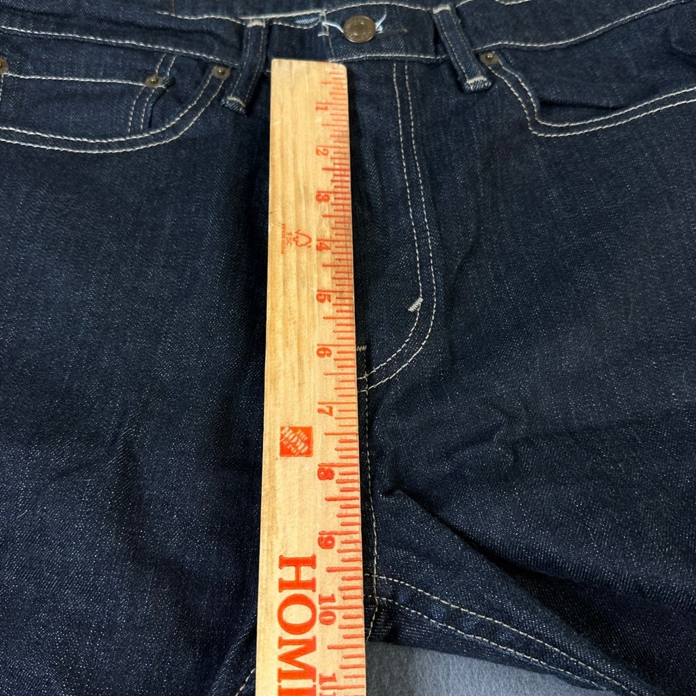 Levis 510 Skinny Fit Jeans Mens 34x30 Dark Wash Indigo Denim Pants 05510-0414 - Picture 6 of 15
